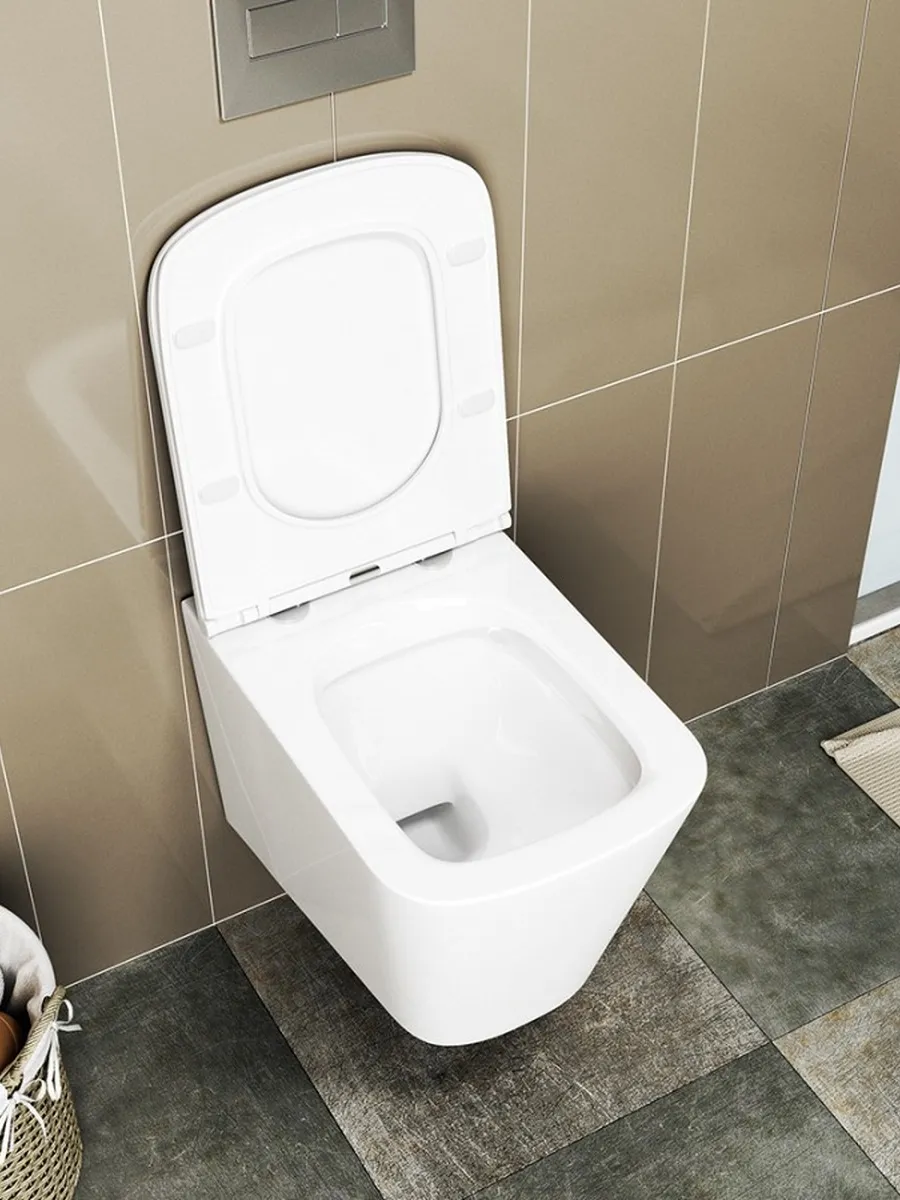 Унитаз подвесной Maretti Umbria безободковый с микролифтом, UM10PBM08-844, белый