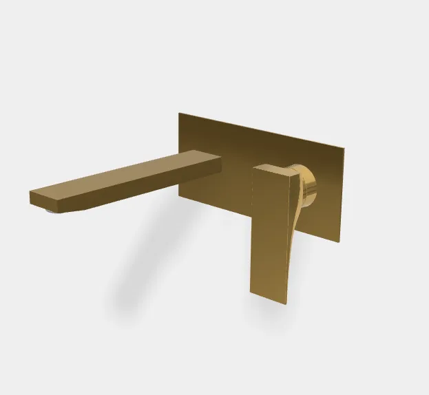 Смеситель для раковины Fima Carlo Frattini Zeta, золото (F3971WLX5OR)