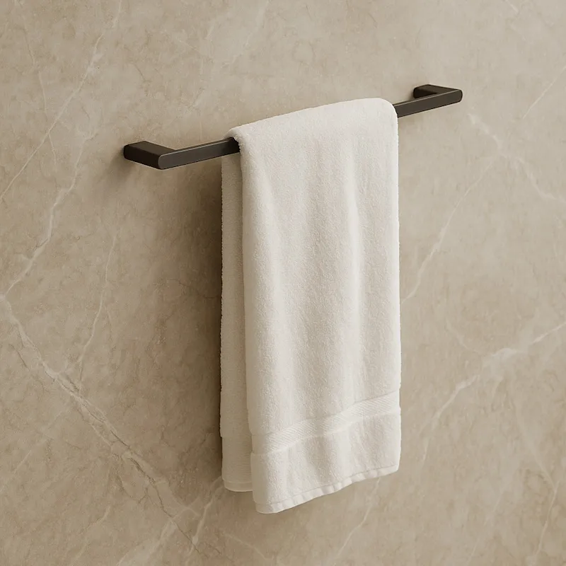 Полотенцедержатель Knotlor SB101GM, оружейная сталь