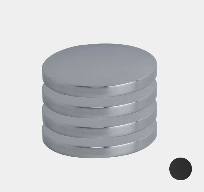 Накладка для ручки смесителя Fima Carlo Frattini Fimatherm, брашированный черный хром (C411N)