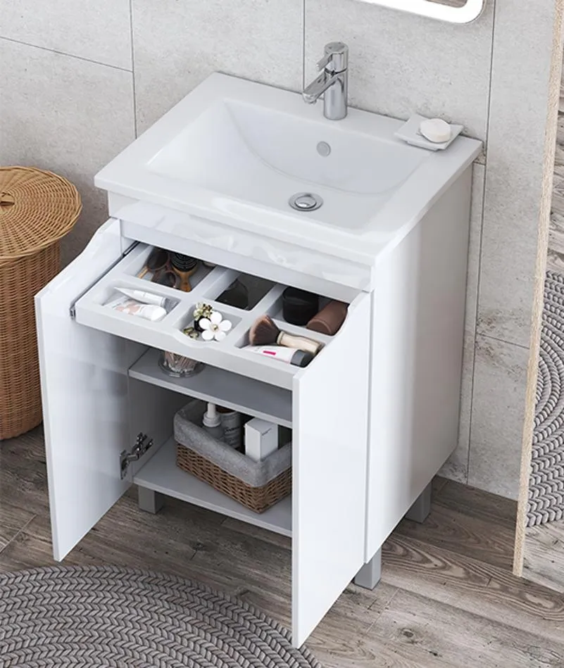 Тумба с раковиной напольная VIGO Grani tn.GRI.OSK.75.2D, 75 см