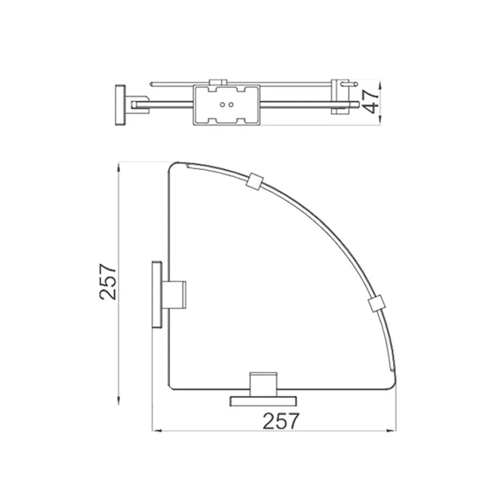 Полка GAPPO G0721-1,