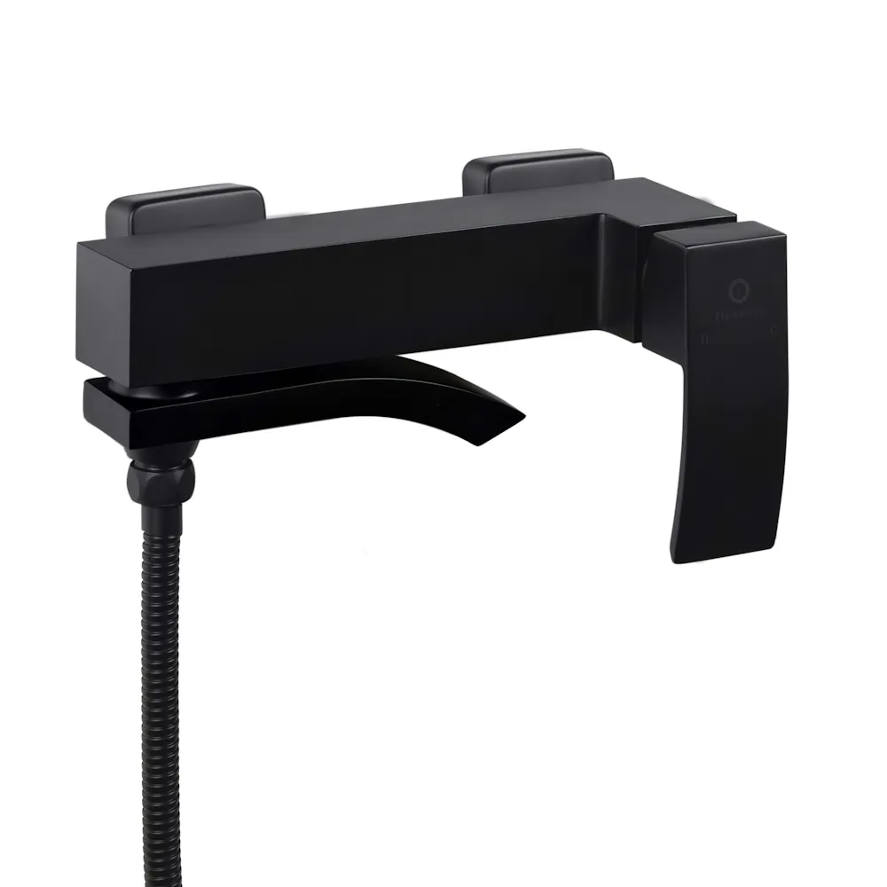 Смеситель для ванны FILARETE Waterfall FL2110BL, черный