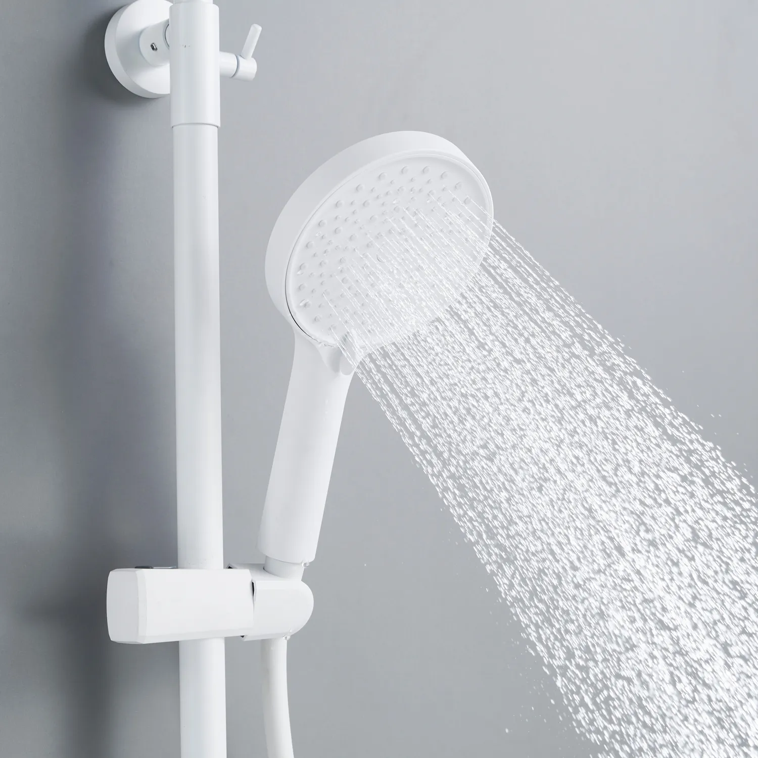 Душевая система Shevanik S4726C, белый