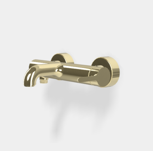 Смеситель для ванны и душа Fima Carlo Frattini Snap, шампань (F3114/1HL)