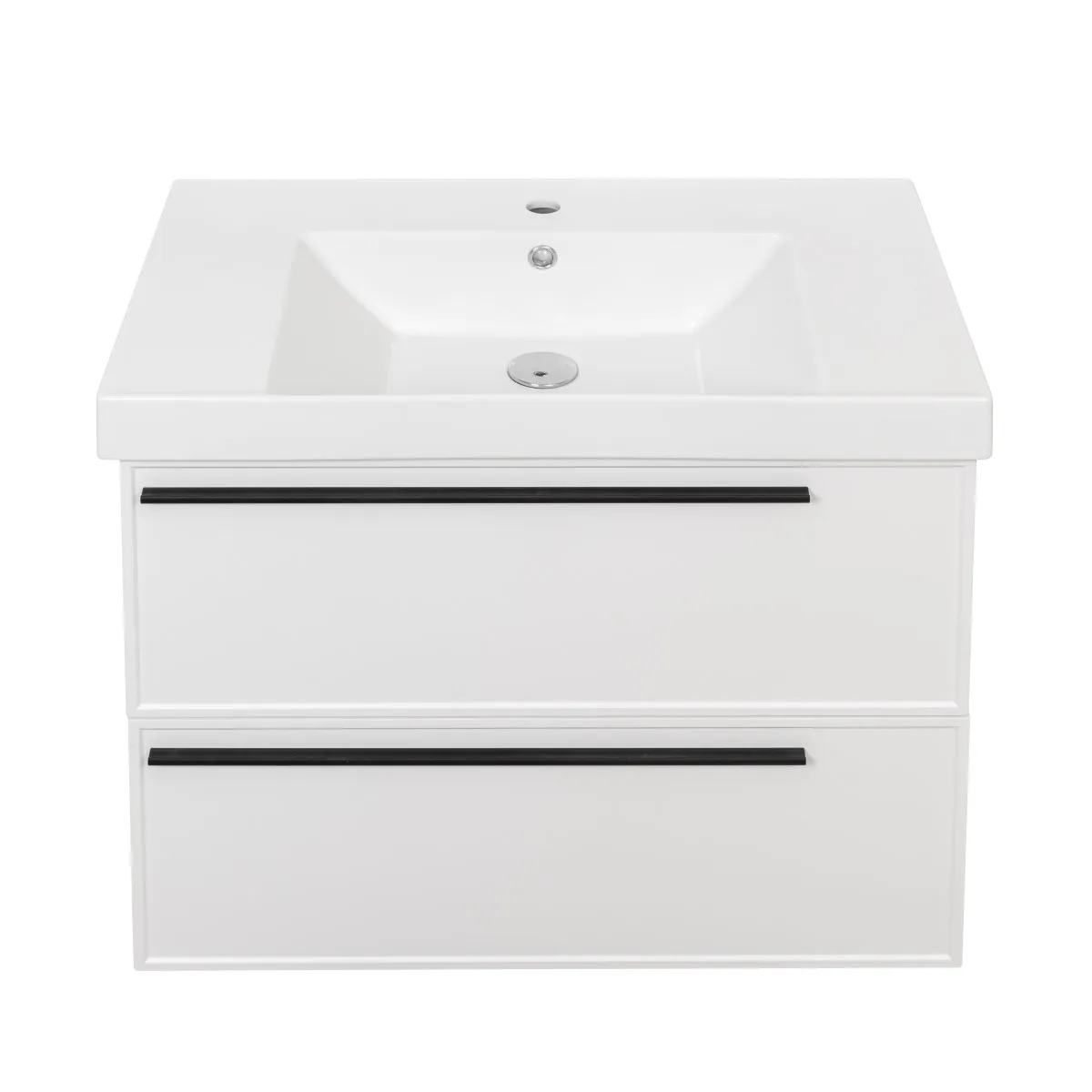 Тумба под раковину подвесная La Fenice Elba TWIN FNC-01-ELB-B-80-2, белая