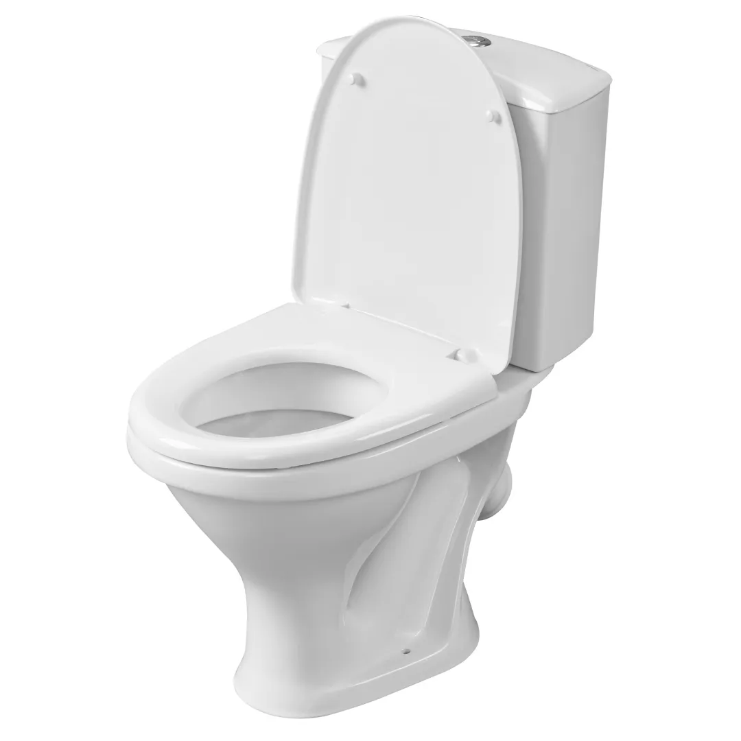 1P2018S0000BF Унитаз-компакт Вест белый, сидение полипропилен (188018S0020B0), кос выпуск
