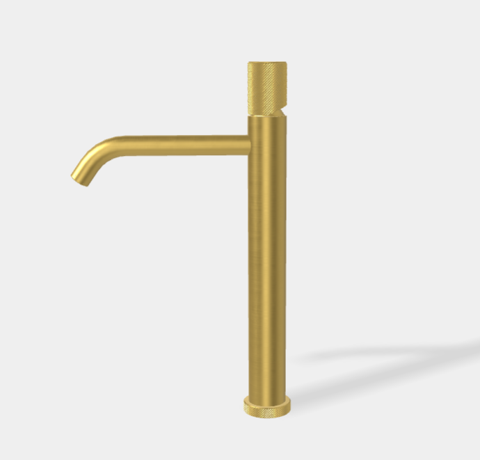 Смеситель для раковины Fima Carlo Frattini Spillo Tech, G Collection, золото брашированное (F3031T/HXSGOS)