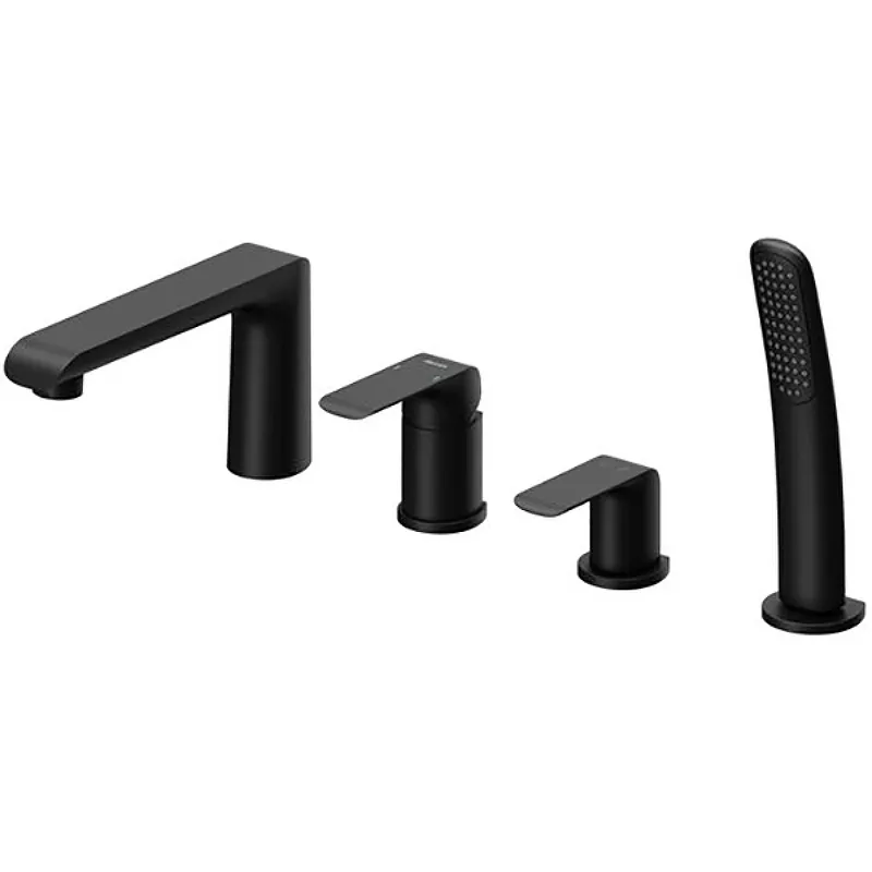 Смеситель врезной каскадный для ванн Ravak FL 026.20 черный