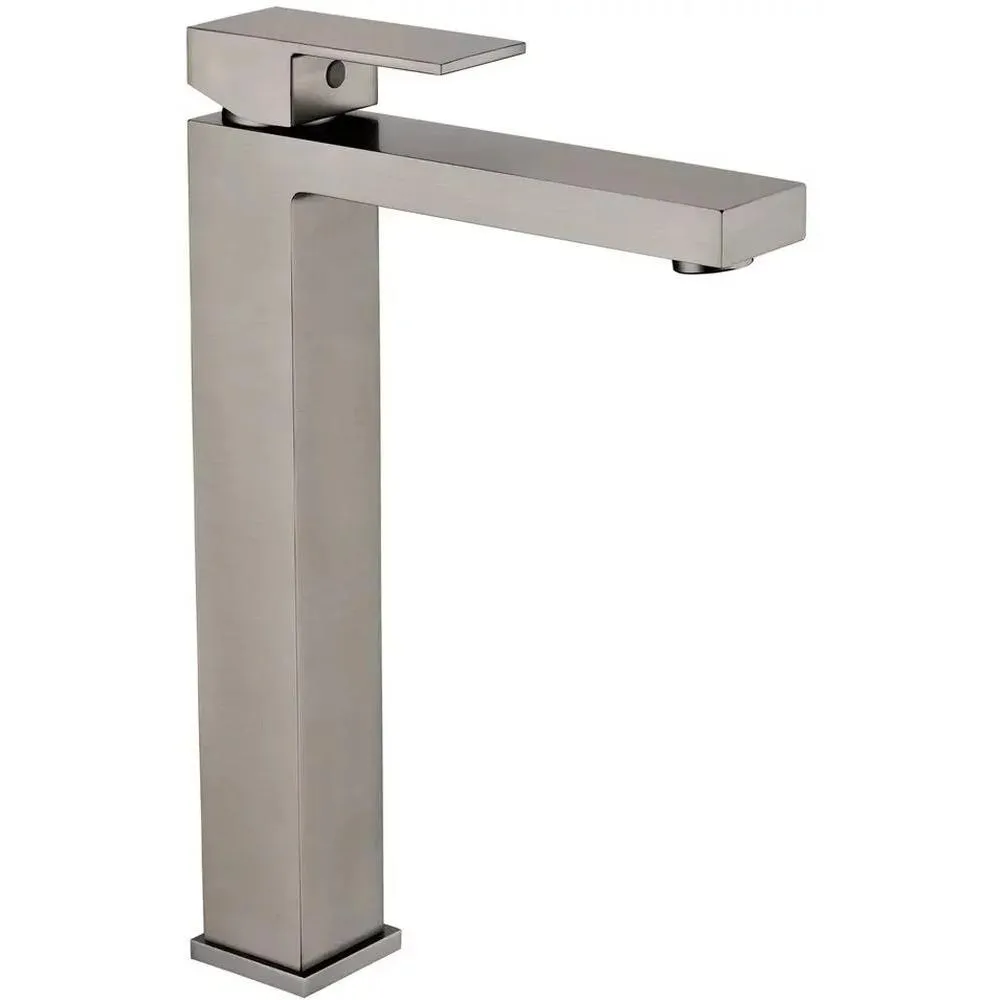 Смеситель для раковины высокий Grocenberg GB3008BG, графит