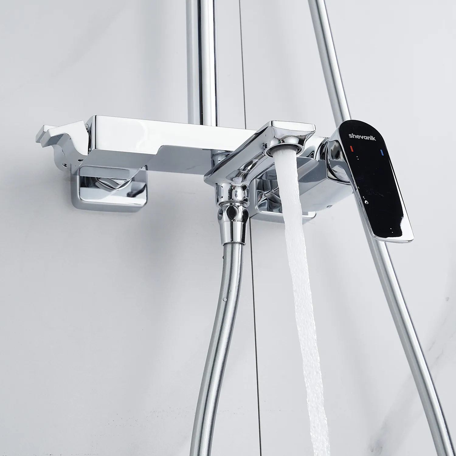 Душевая система Shevanik S4226, хром