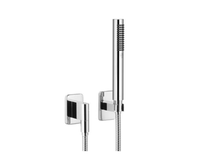 Душевой набор Dornbracht Lulu, платина матовая (27.808.710.06)