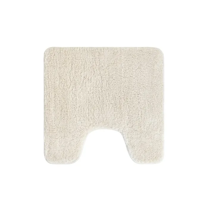 Коврик для ванной комнаты с вырезом, 50х50, микрофибра, бежевый, IDDIS, BTLT01Mi12