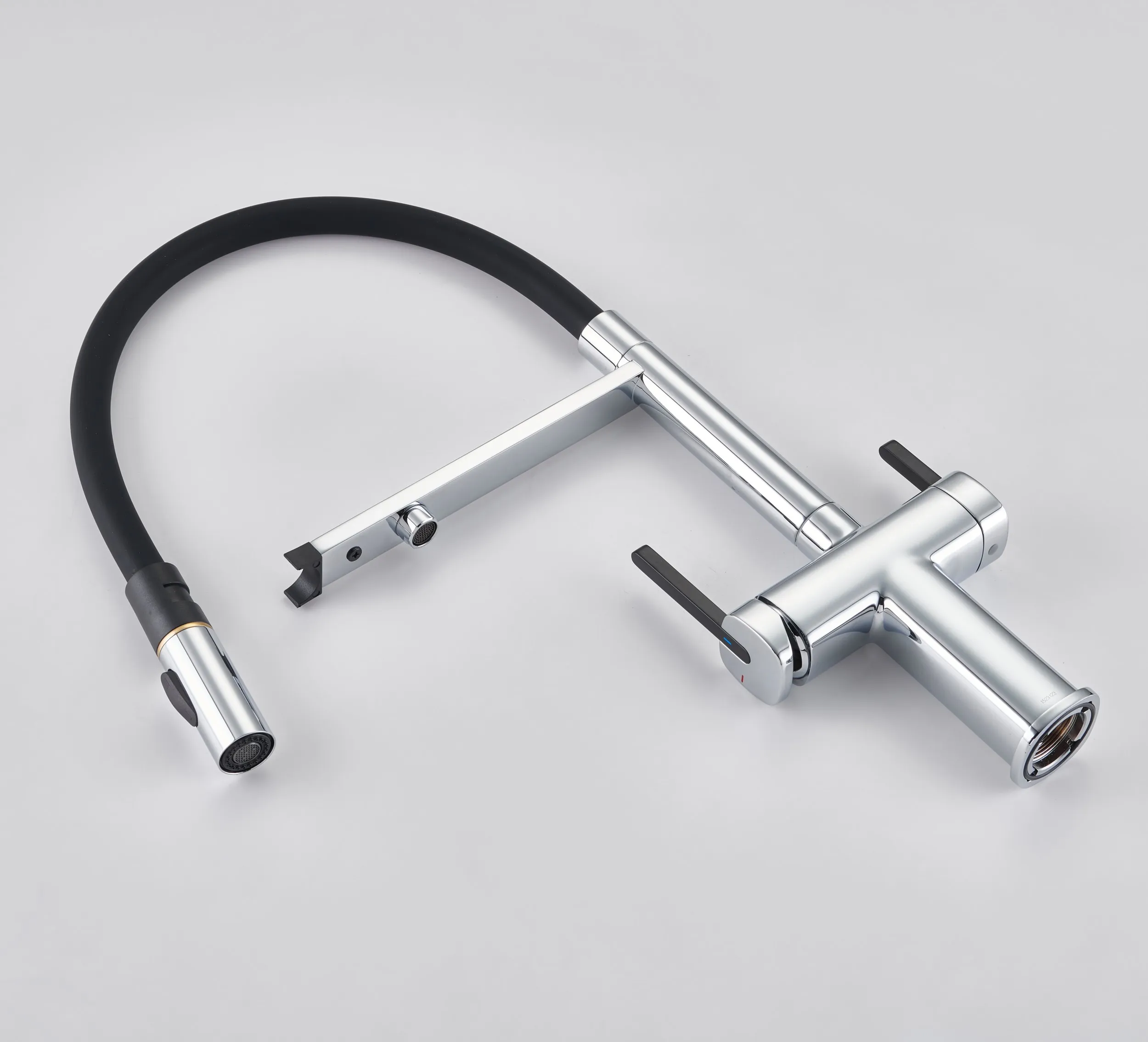 Смеситель для кухни с подключением фильтра для воды Rose R358, хром