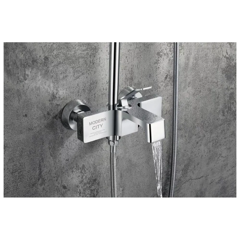 Душевая система Grocenberg GB7090CR, хром