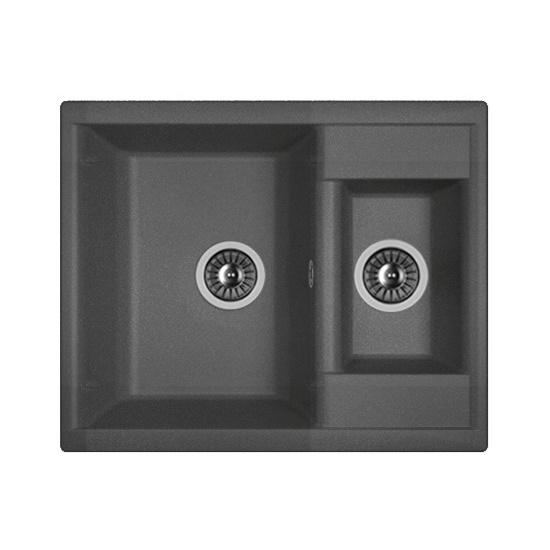 Кухонная мойка Dr. Gans АСТРА 25.065.D0620.411, графит