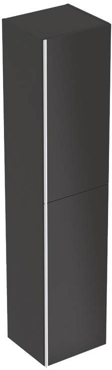 Шкаф пенал Geberit Acanto 380x1730x360 мм, лавовое стекло (500.619.JK.2)