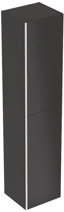 Шкаф пенал Geberit Acanto 380x1730x360 мм, лавовое стекло (500.619.JK.2)