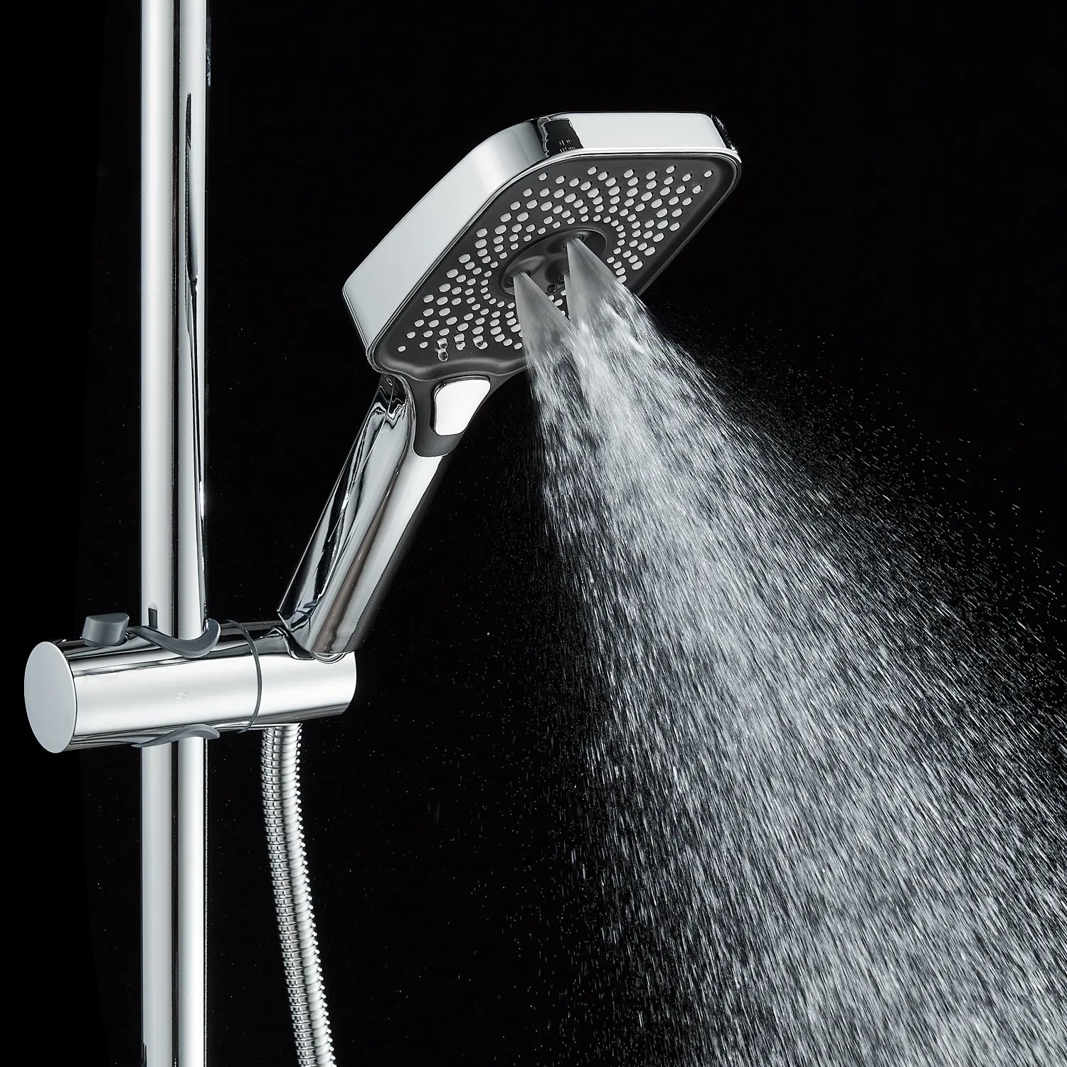 Душевая система Shevanik S9636, хром