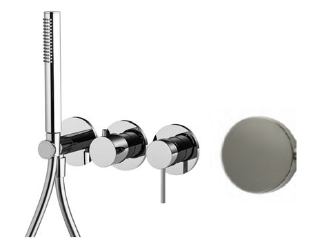 Смеситель для душа Fima Carlo Frattini Spillo Up, брашированный никель (F3049WX8SN)