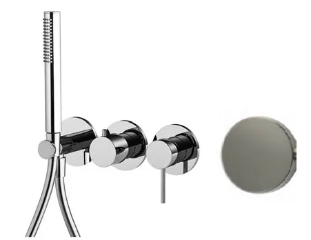 Смеситель для душа Fima Carlo Frattini Spillo Up, брашированный никель (F3049WX8SN)