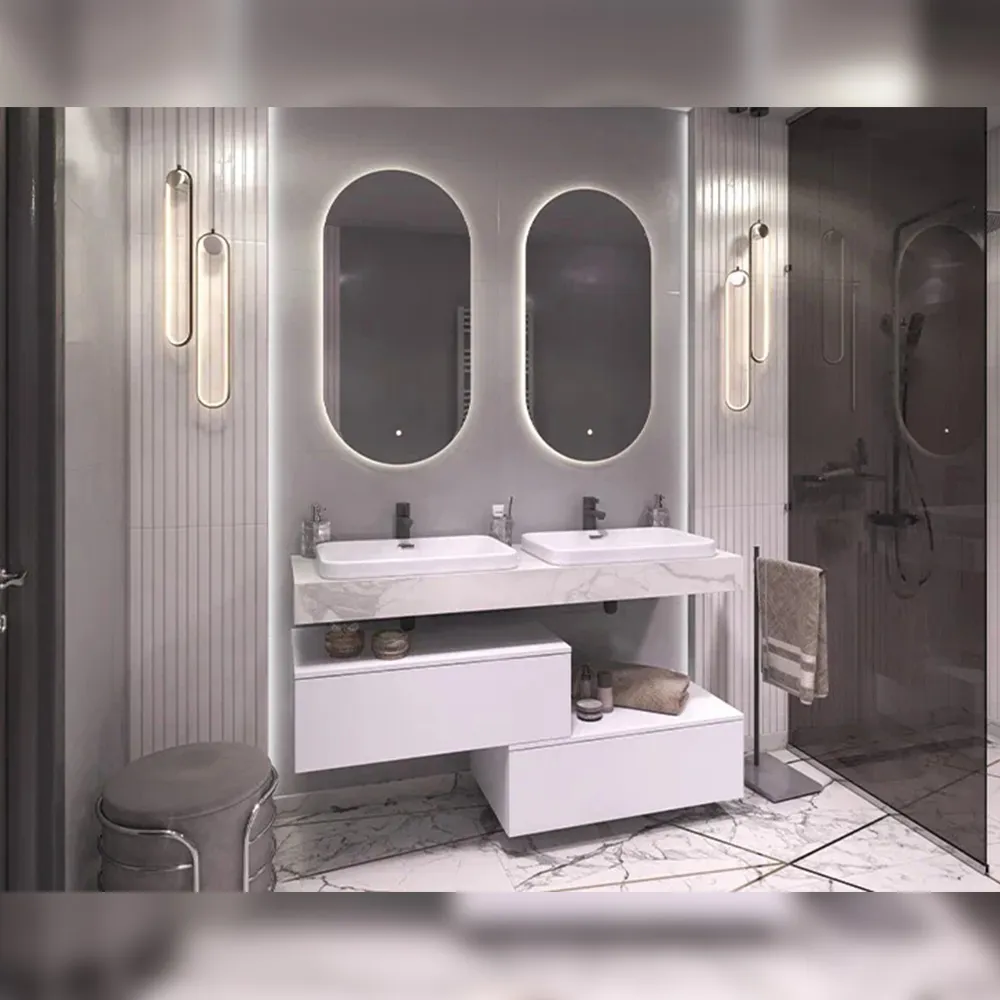 Столешница Velvex Unit 140, белый мрамор (st.UNI.140-630)
