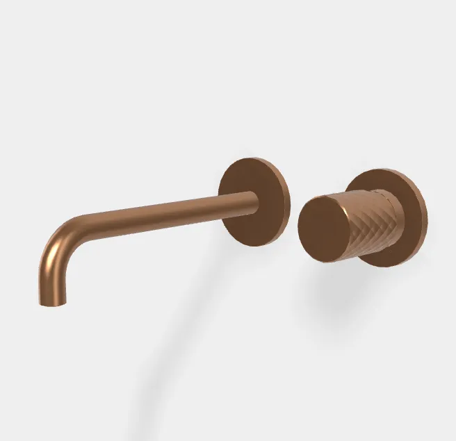 Смеситель для раковины Fima Carlo Frattini Spillo Tech, X Collection, брашированная янтарная бронза (F3051TWLX9XZS)