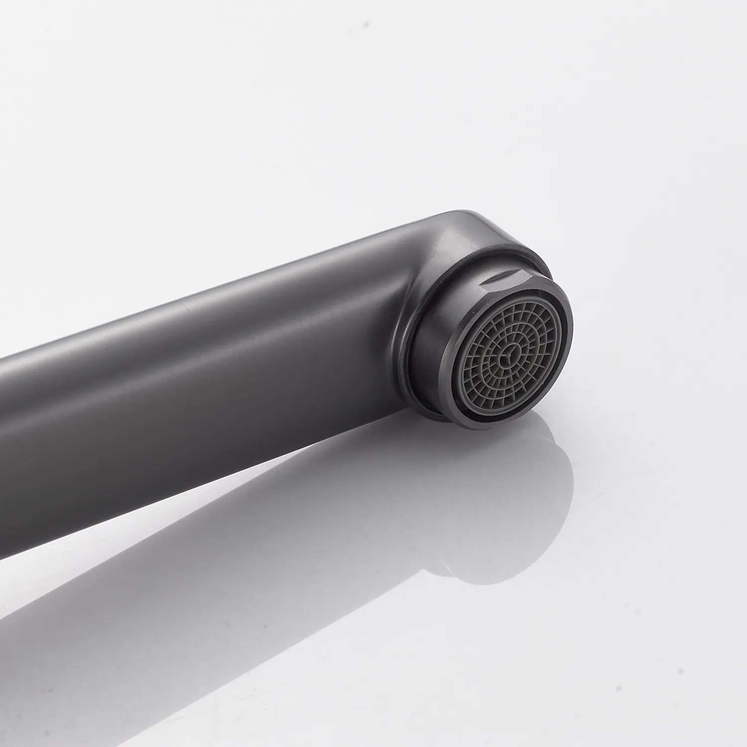 Смеситель для ванны Shevanik S4322T, оружейная сталь