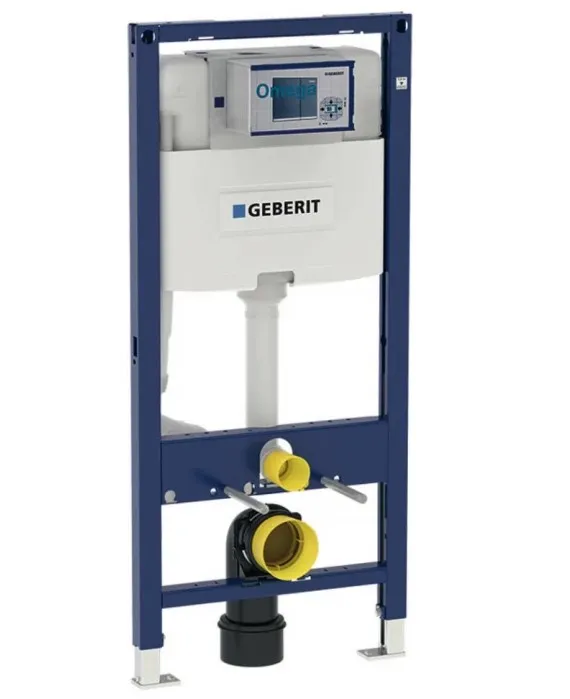 111.060.00.2 Инсталляция Geberit Duofix для подвесного унитаза, 112 см, со смывным бачком скрытого монтажа Omega 12 см