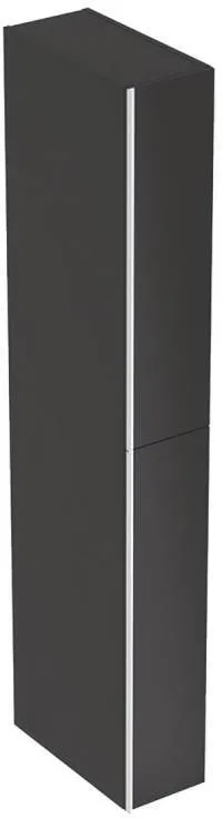 Шкаф пенал Geberit Acanto, с ящиком для лекарств, 220x1730x476 мм, лавовое стекло (500.638.JK.2)