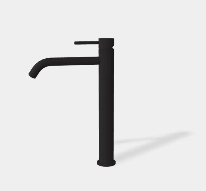 Смеситель для раковины Fima Carlo Frattini Spillo Up, черный матовый (F3031/HXSNS.1)