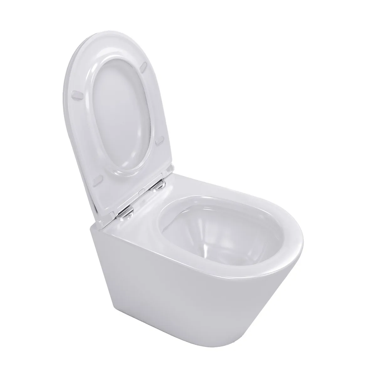 Унитаз подвесной Maretti Florenza безободковый с микролифтом, FL10PBM97-844, белый