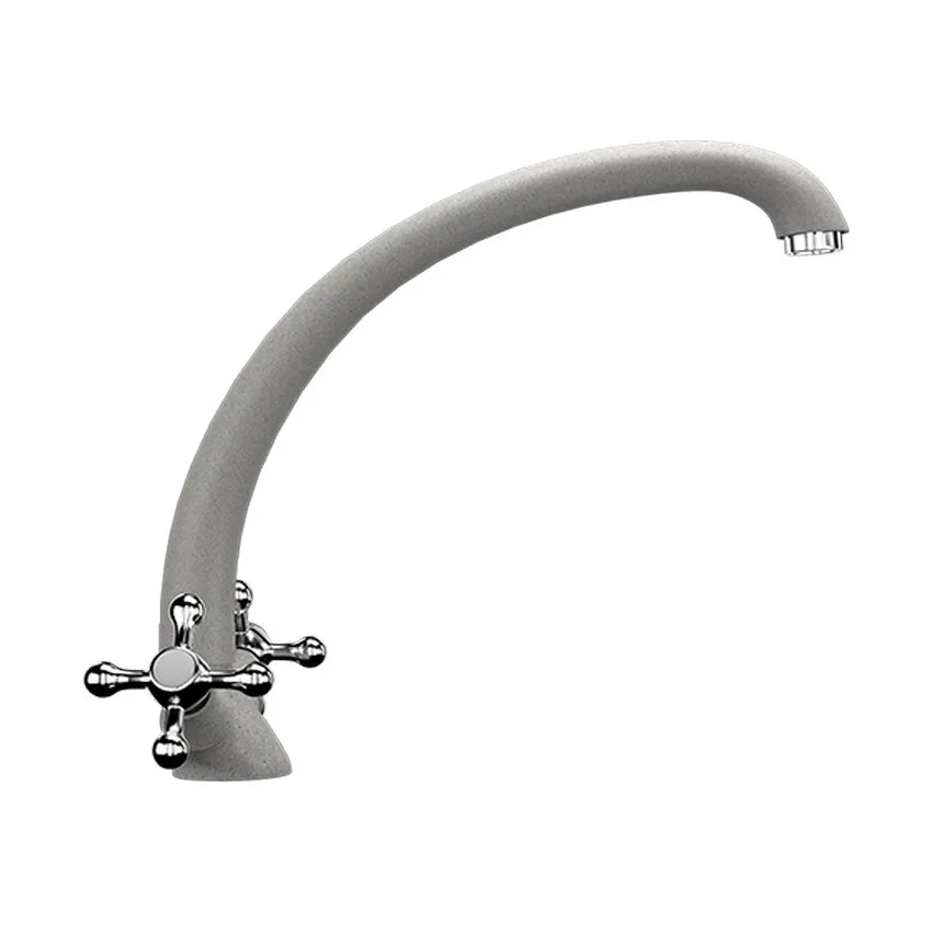 Смеситель для кухни Ulgran U-013-310, серый