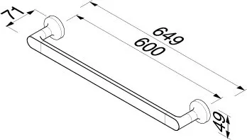 Полотенцедержатель Geesa Tone 917307-02-60