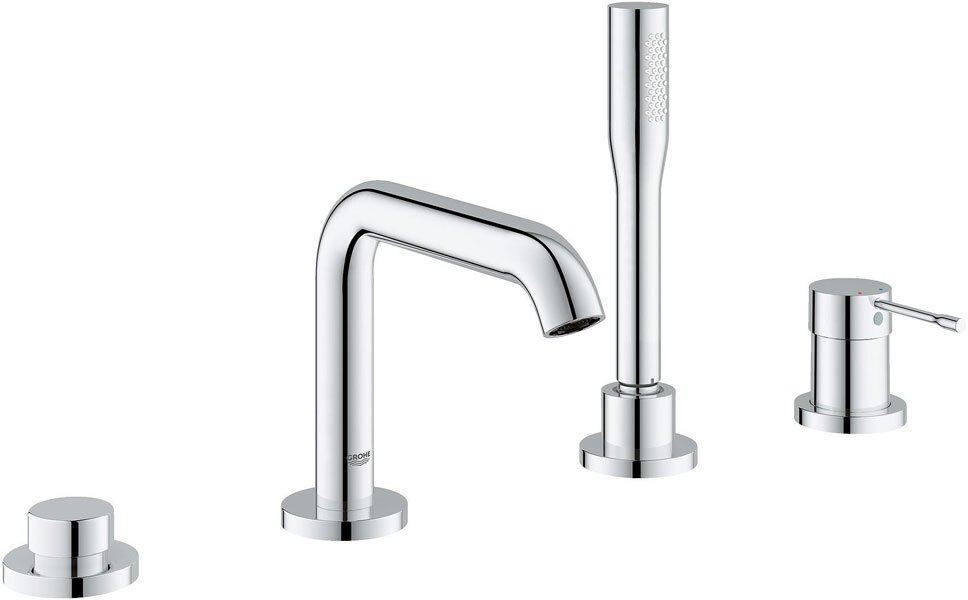 Смеситель для ванны GROHE Essence New на бортик, хром (арт. 19578001)