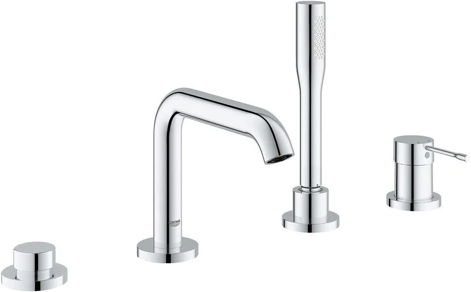 Смеситель для ванны GROHE Essence New на бортик, хром (арт. 19578001)