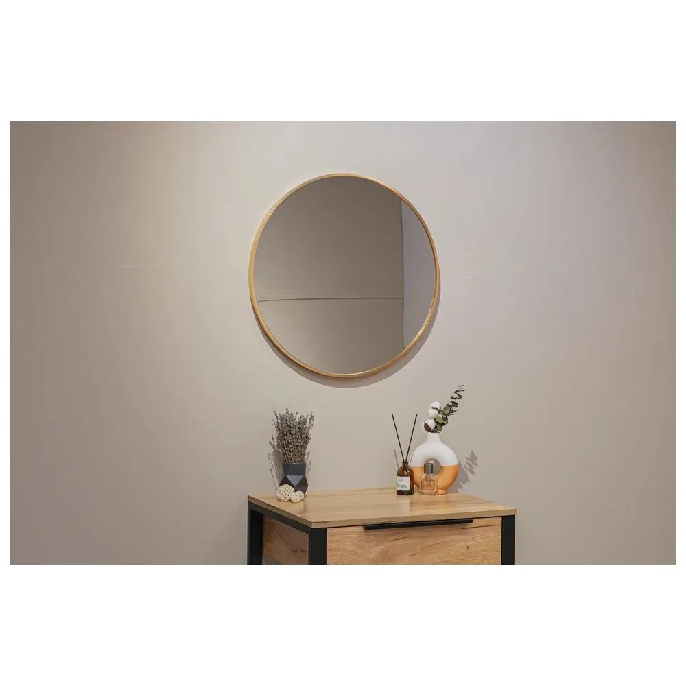 Зеркало Silver Mirrors Selena D600 (алюм. профиль, цвет золото)