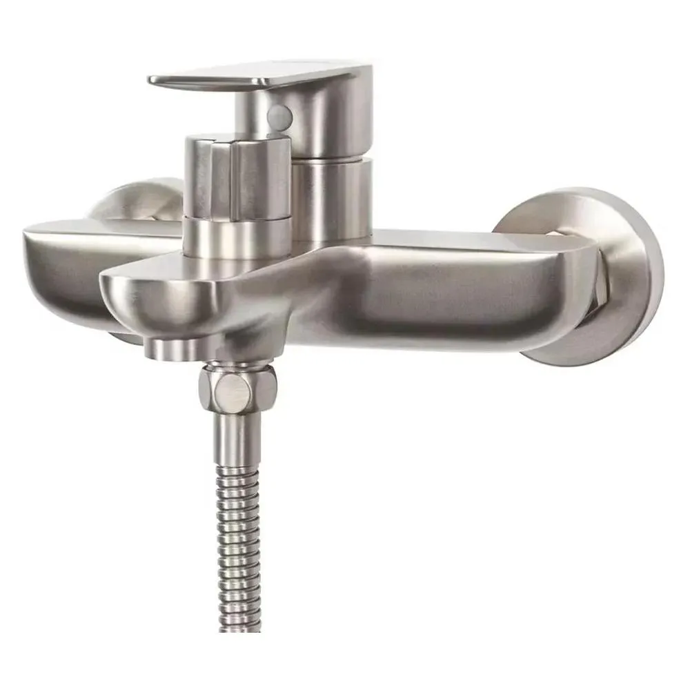 Смеситель для ванны Hansberge H4099NK, никель