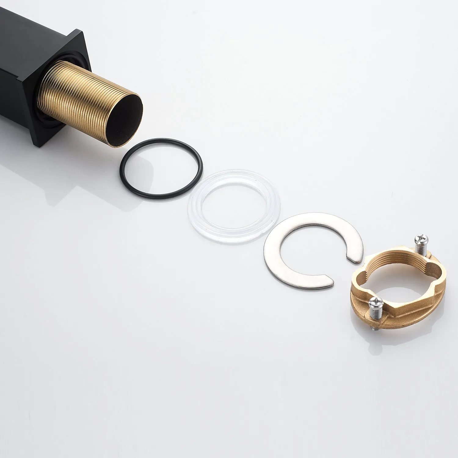 Смеситель для раковины Shevanik S7001H, черный