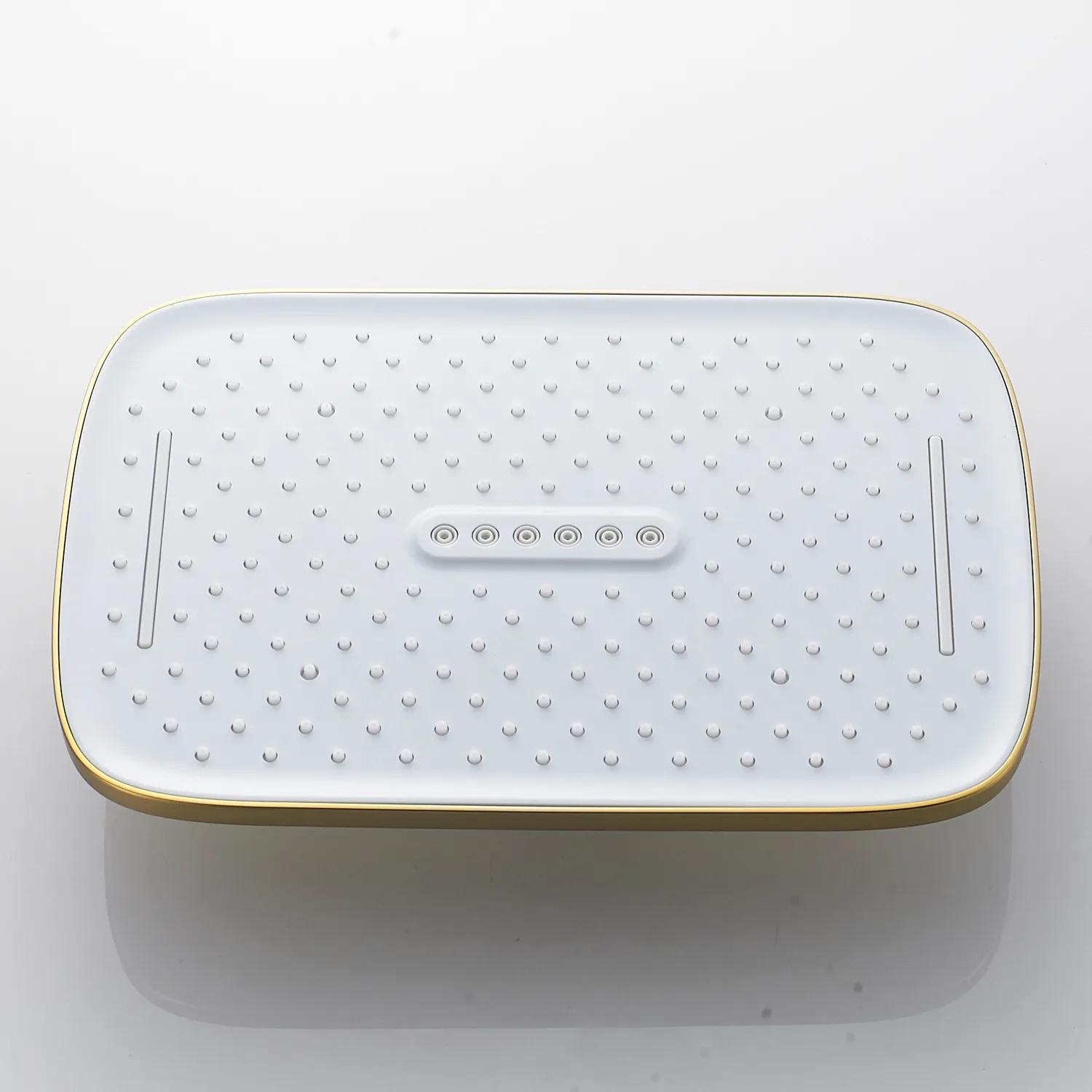 Душевая система Shevanik S4136G, золотой сатин