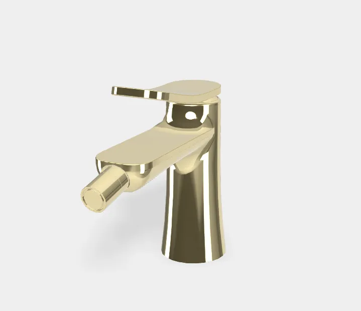 Смеситель для биде Fima Carlo Frattini Flo', шампань (F3802HL)