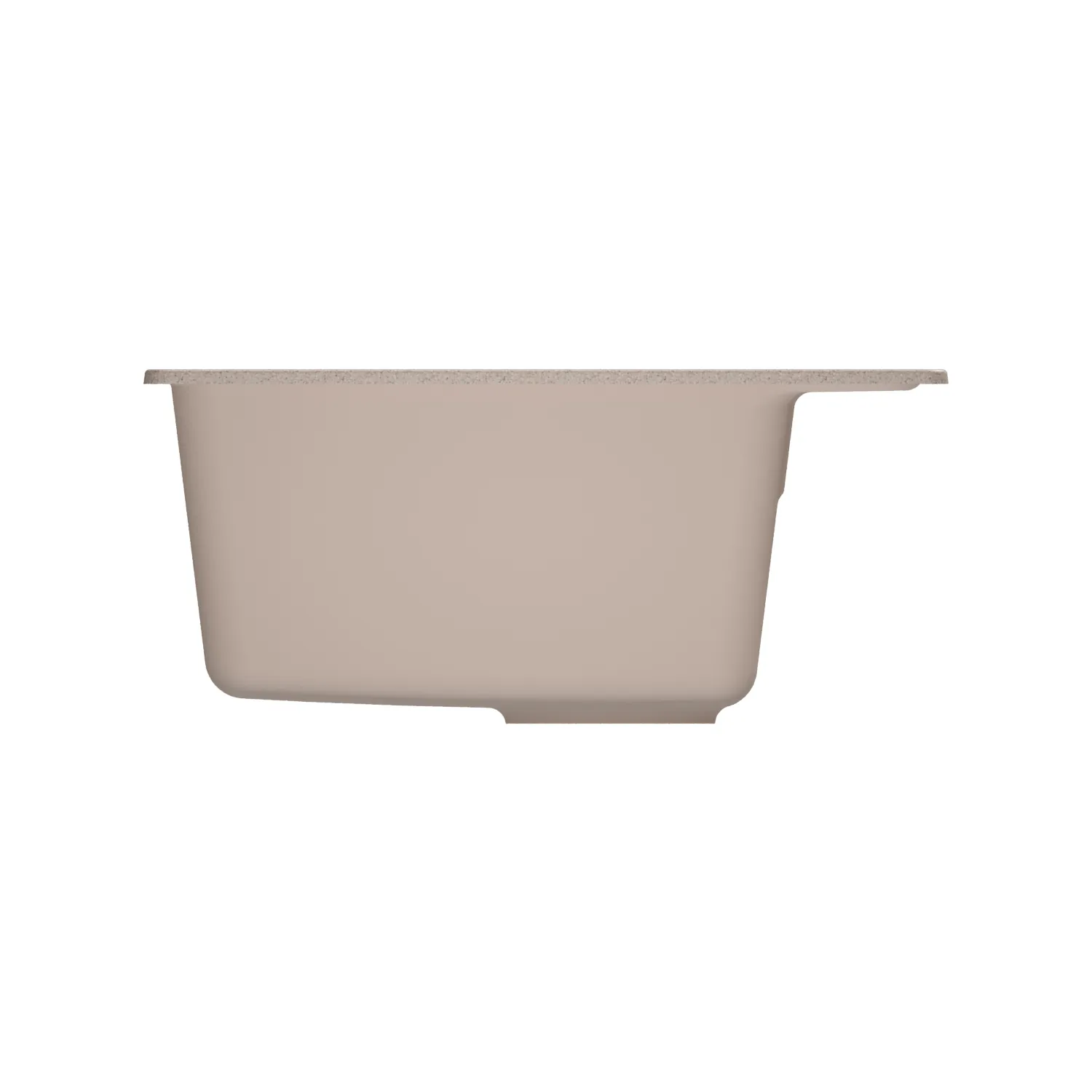 Мойка MIXLINE МЛ-ГМ08 (ML-GM08) КОМФОРТ песочная (302), 500*500*200мм (558728)