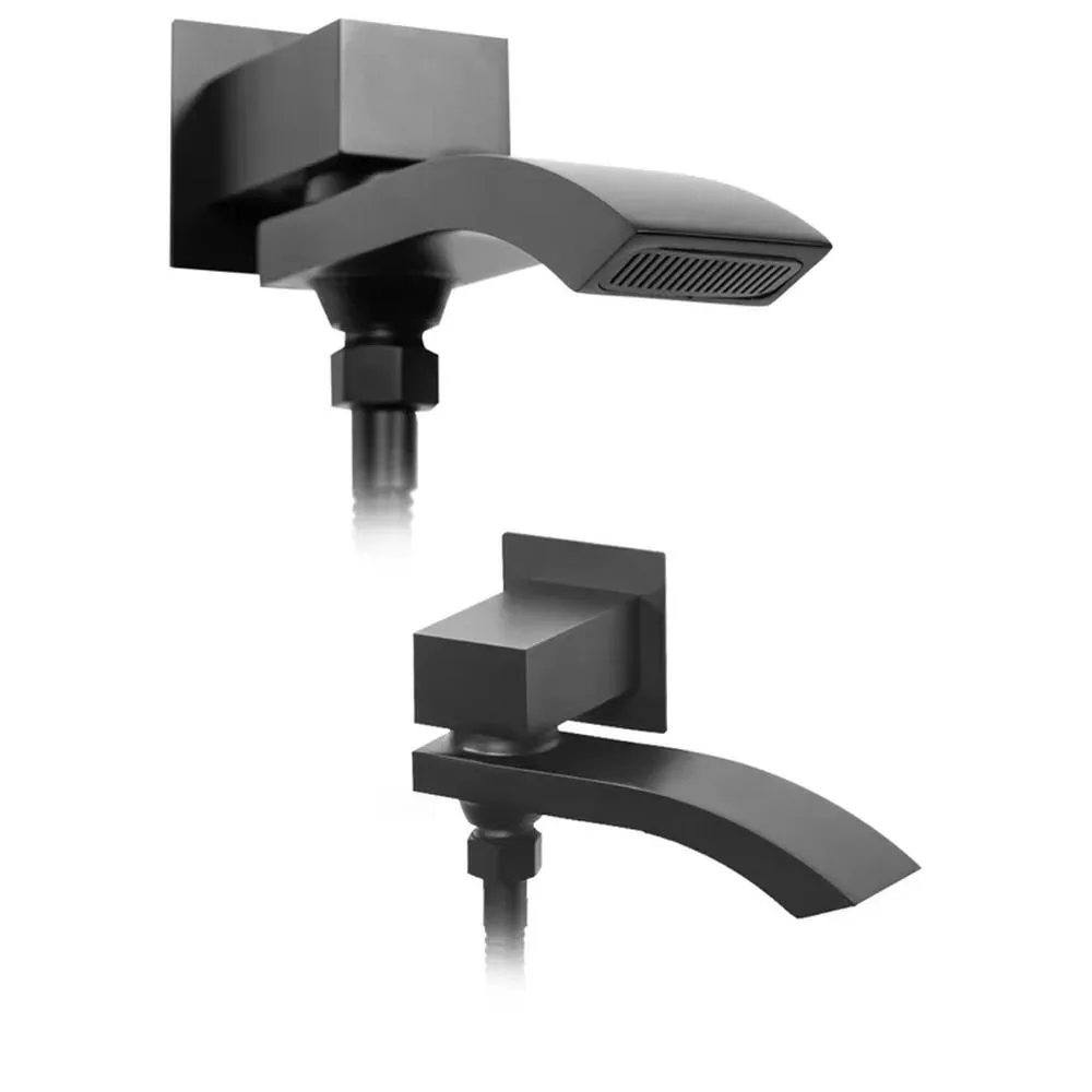 Душевая система встраиваемая Grocenberg GB5007BL, черный