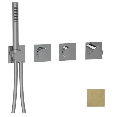 Смеситель для душа Almar Water Control Modular, на 2 потребителя, High Brass Brushed PVD (E180483.HB)