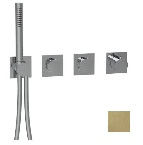 Смеситель для душа Almar Water Control Modular, на 2 потребителя, High Brass Brushed PVD (E180483.HB)