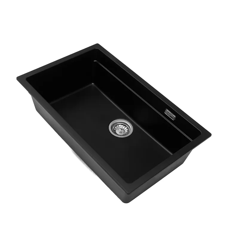 Кухонная мойка Grandex Aqua Comfort 500305, черный металлик