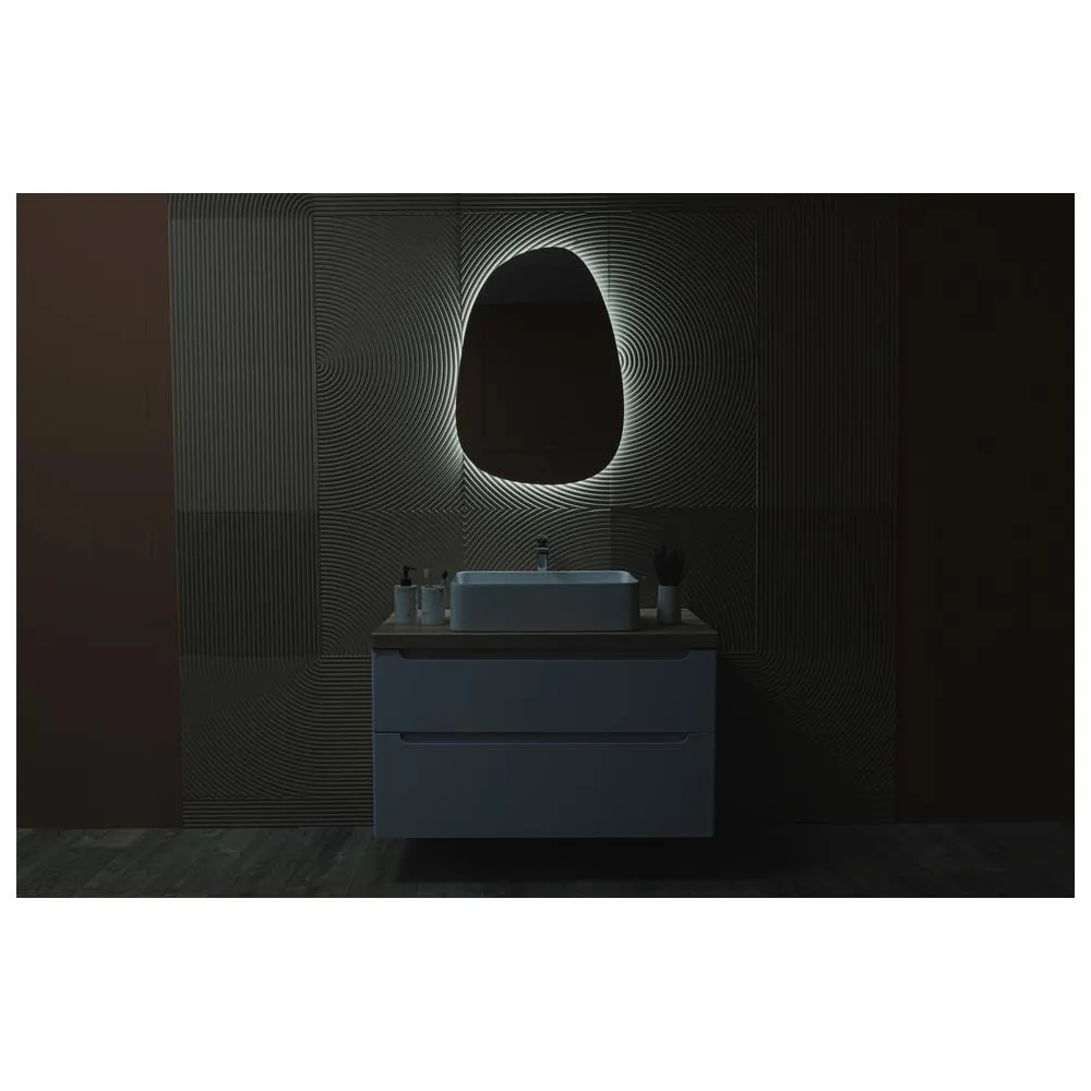 Зеркало Silver Mirrors Molecula-Lite 569х796 (открытая подсветка, бесконтактный сенсор)