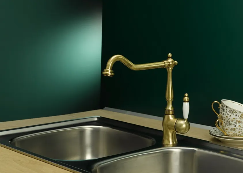 Смеситель для кухни Webert Valentino VA920302065, бронза