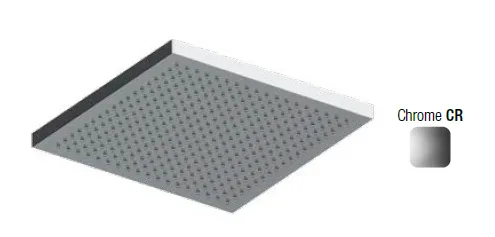 Верхний душ Almar Velvet, 232х232, хром (E044297.CR)