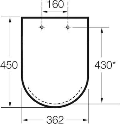 Крышка для чаши Roca Meridian Soft Close 8012A200B